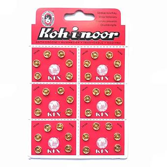Кнопки  металлические Koh-i-noor 7.5 мм