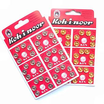 Кнопки металлические Koh-i-noor 10 мм